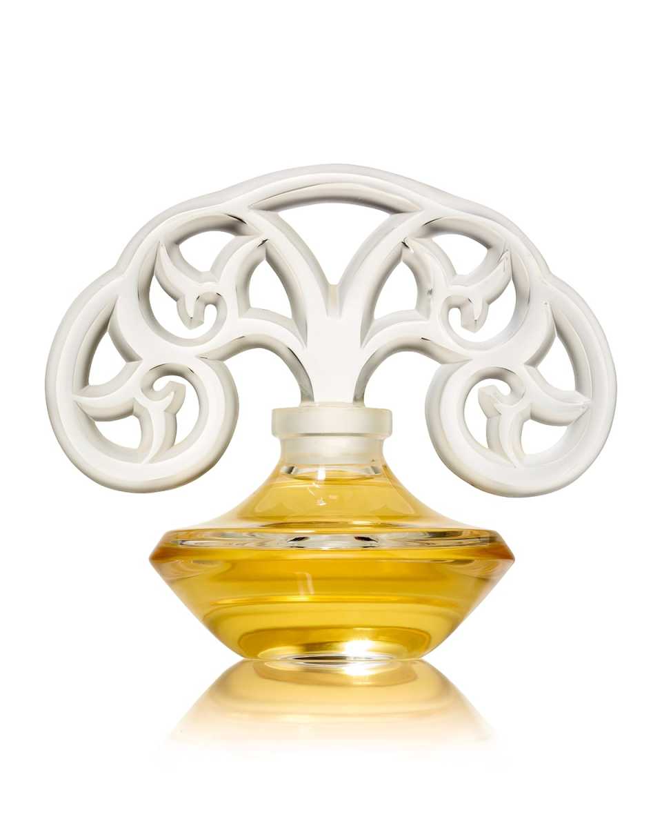 Jardin Nocturne Parfum presented in a Lalique Crystal Flacon, 1.7 oz / 50 mL
